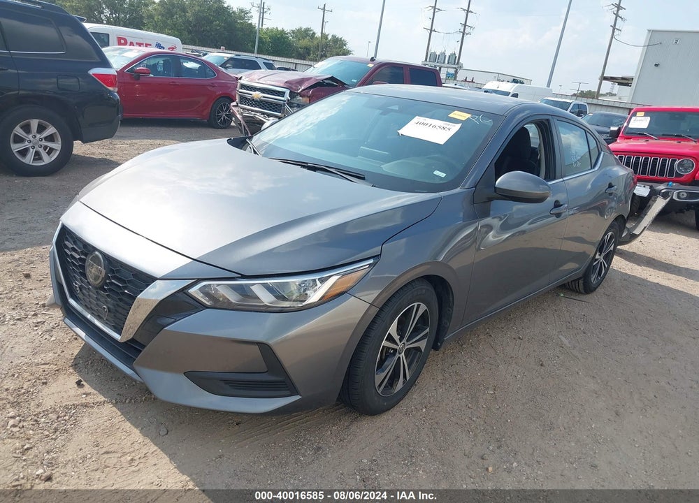 2021 NISSAN SENTRA SV XTRONIC CVT VIN: 3N1AB8CV2MY286632