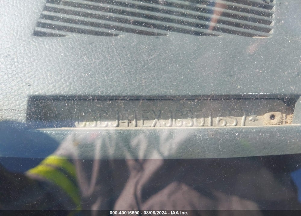 1988 CHRYSLER LEBARON VIN: 1C3CJ41EXJG301657