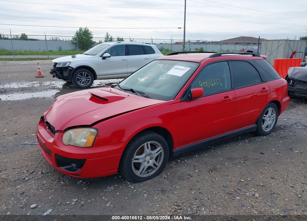 2004 SUBARU IMPREZA WRX VIN: JF1GG29604H800176