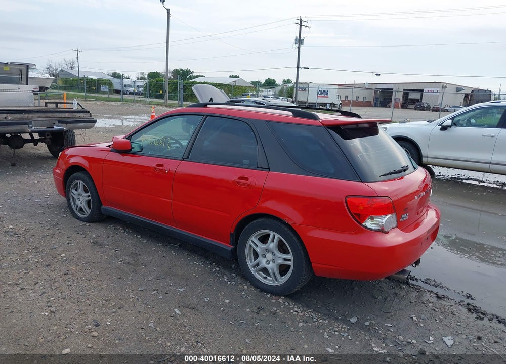 2004 SUBARU IMPREZA WRX VIN: JF1GG29604H800176