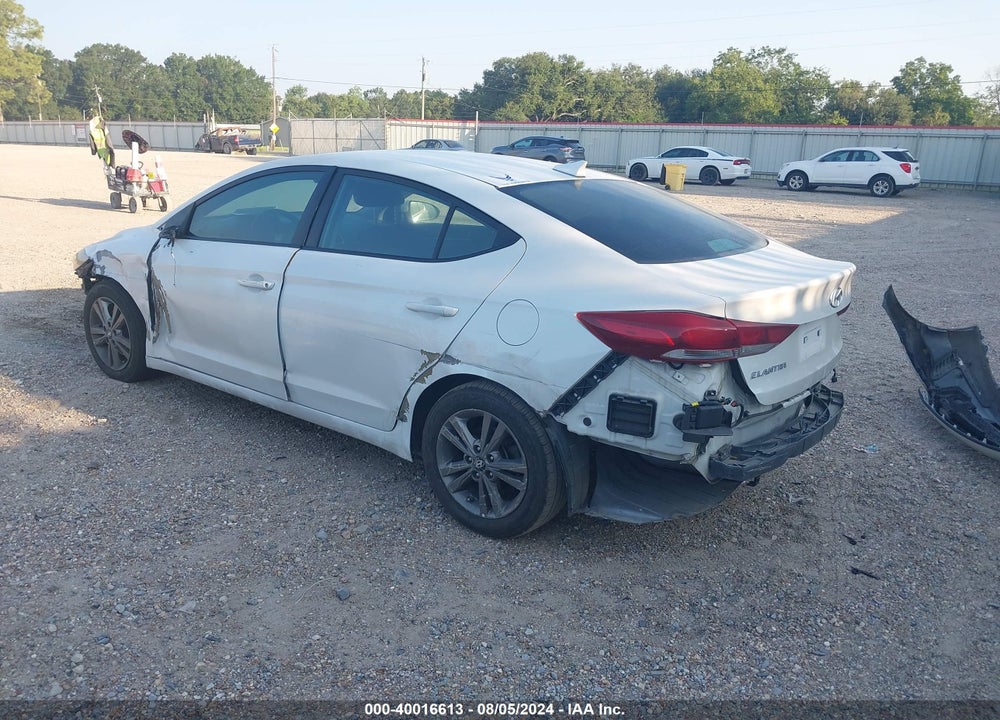 2018 HYUNDAI ELANTRA SEL VIN: 5NPD84LF3JH258843