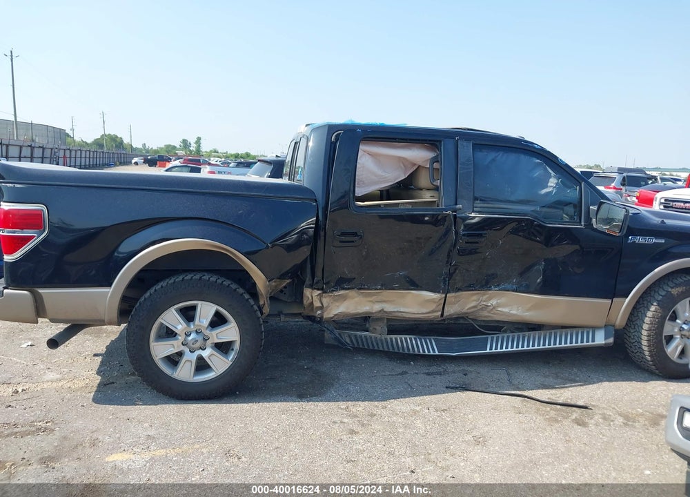 2013 FORD F-150 LARIAT VIN: 1FTFW1CF6DKF77947