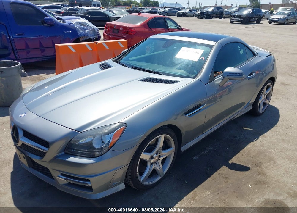 2014 MERCEDES-BENZ SLK 250 VIN: WDDPK4HAXEF077028