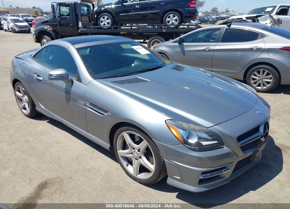 2014 MERCEDES-BENZ SLK 250 VIN: WDDPK4HAXEF077028