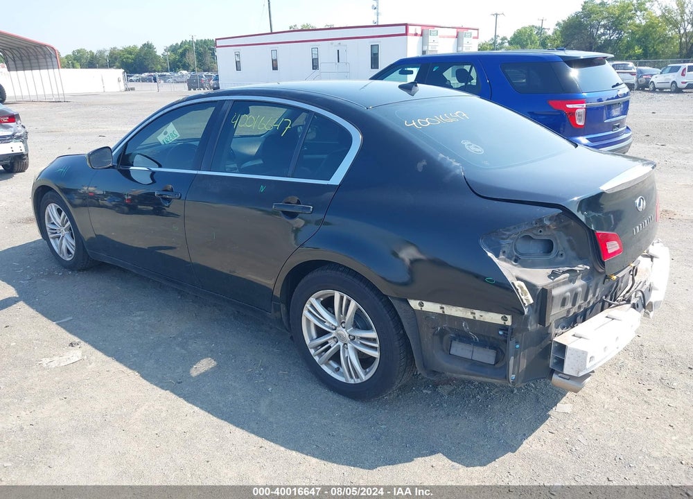 2011 INFINITI G25 VIN: JN1DV6AP0BM600114