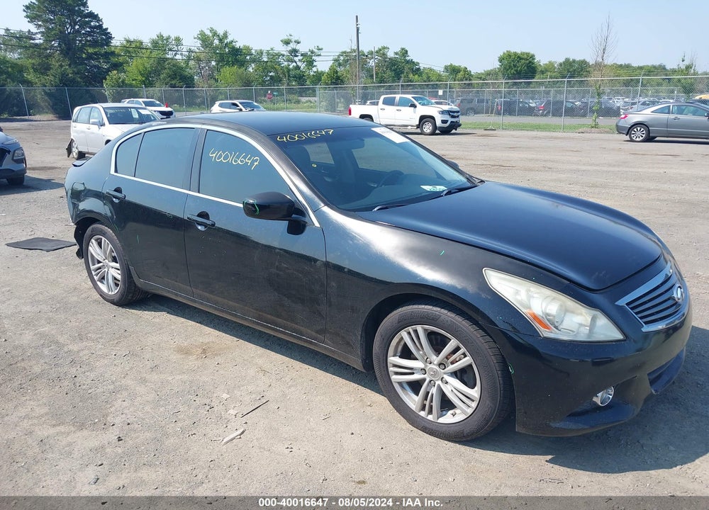 2011 INFINITI G25 VIN: JN1DV6AP0BM600114