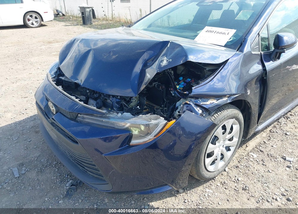 2024 TOYOTA COROLLA LE VIN: 5YFB4MDE6RP166343