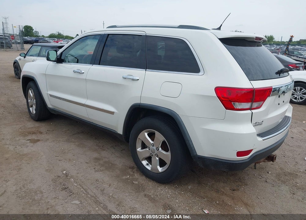 2011 JEEP GRAND CHEROKEE LIMITED VIN: 1J4RR5GG6BC672749