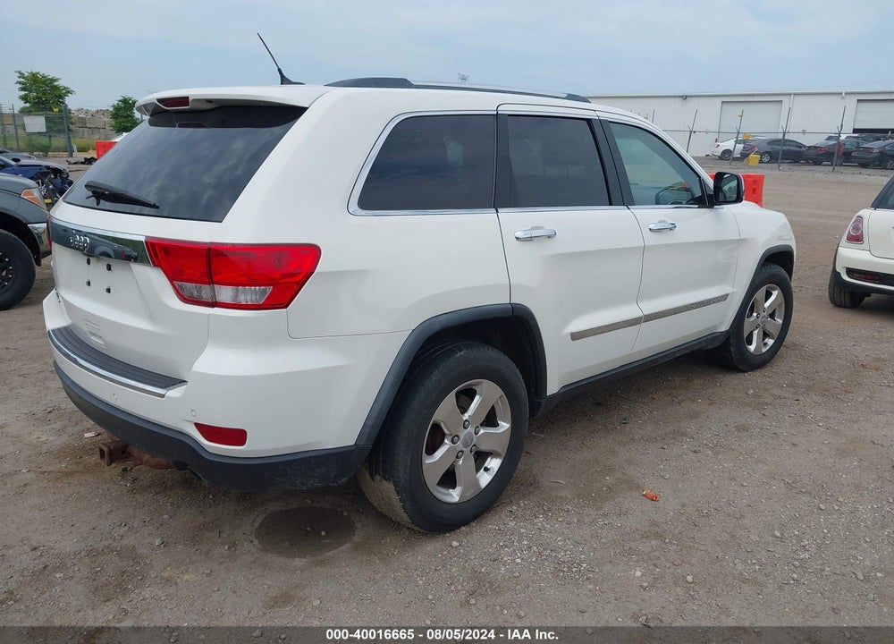 2011 JEEP GRAND CHEROKEE LIMITED VIN: 1J4RR5GG6BC672749