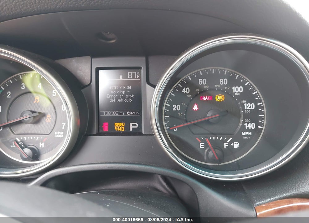 2011 JEEP GRAND CHEROKEE LIMITED VIN: 1J4RR5GG6BC672749
