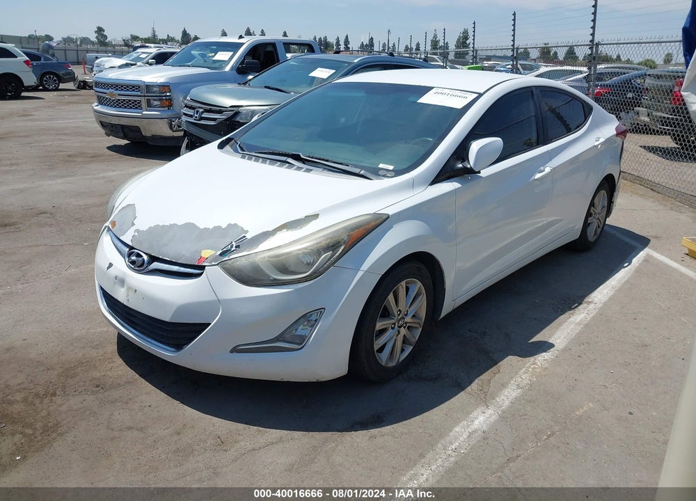 2015 HYUNDAI ELANTRA SE VIN: 5NPDH4AE8FH590925