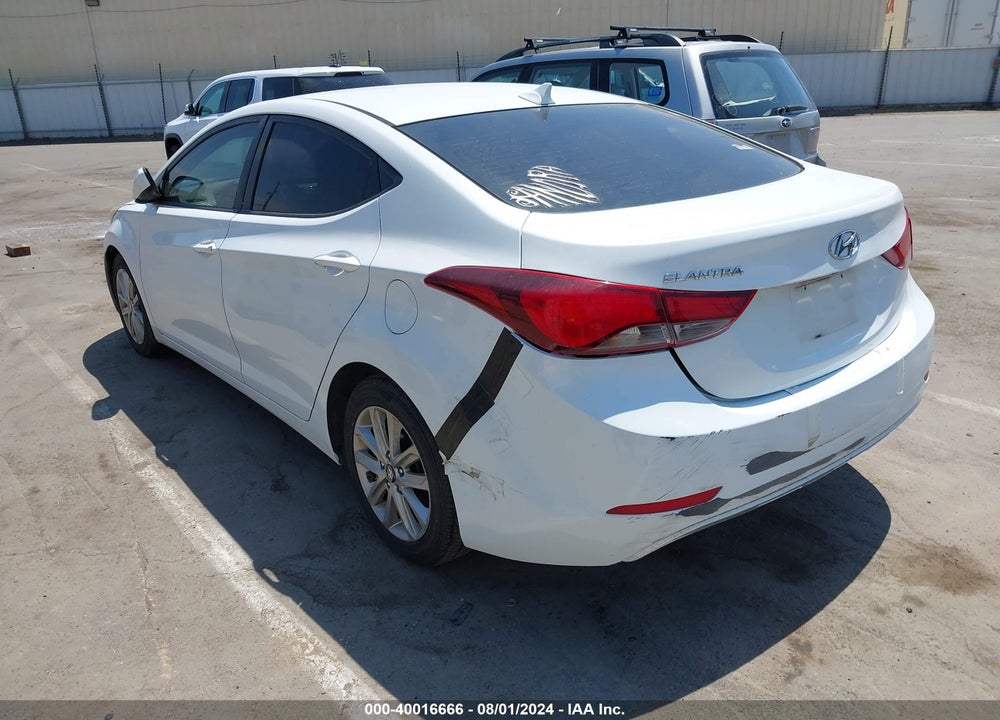 2015 HYUNDAI ELANTRA SE VIN: 5NPDH4AE8FH590925