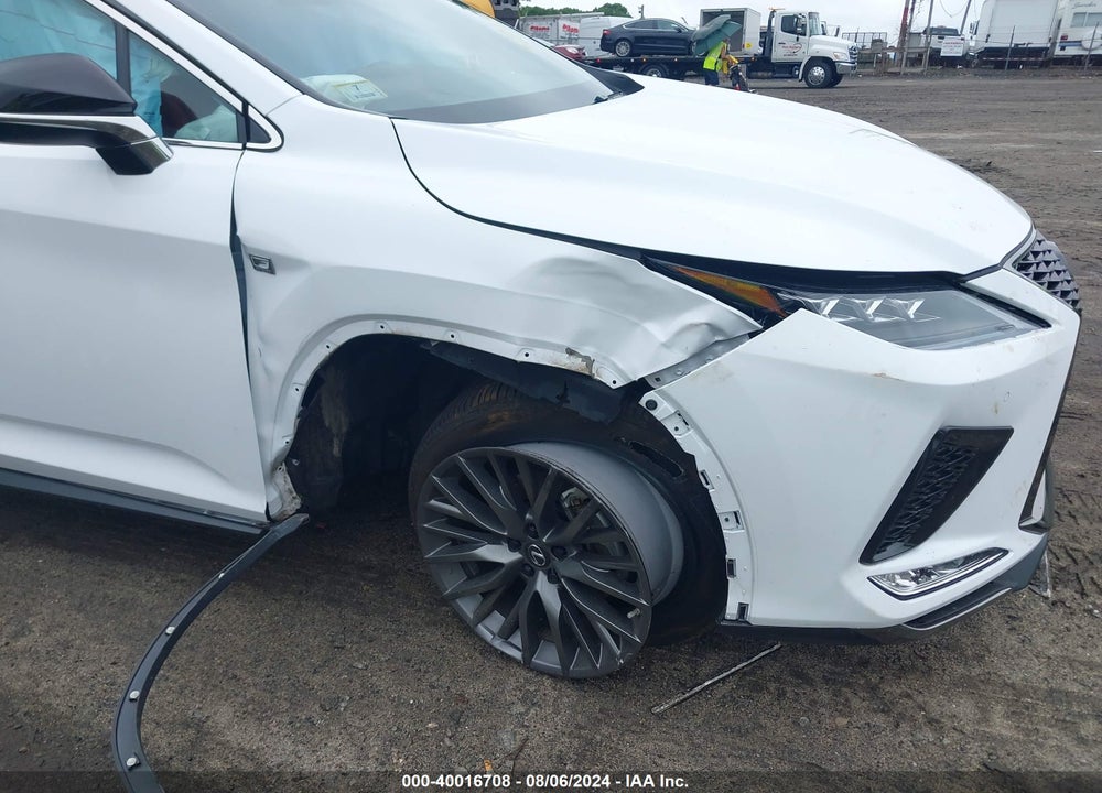 2022 LEXUS RX 450H F SPORT HANDLING VIN: 2T2YGMDA5NC088352