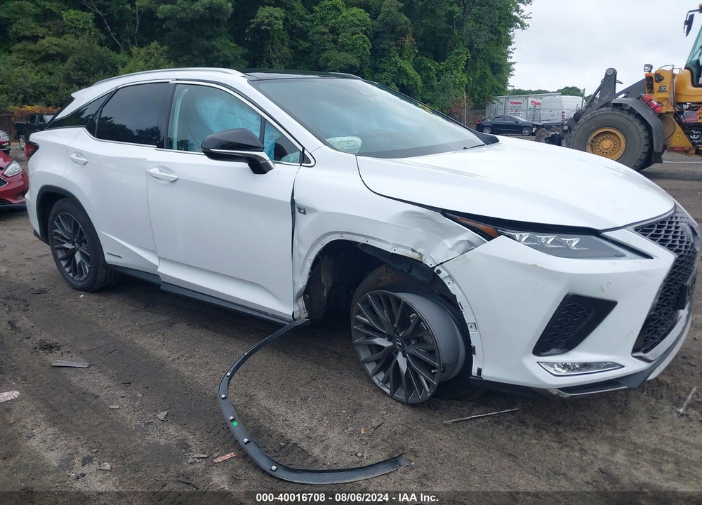 2022 LEXUS RX 450H F SPORT HANDLING VIN: 2T2YGMDA5NC088352