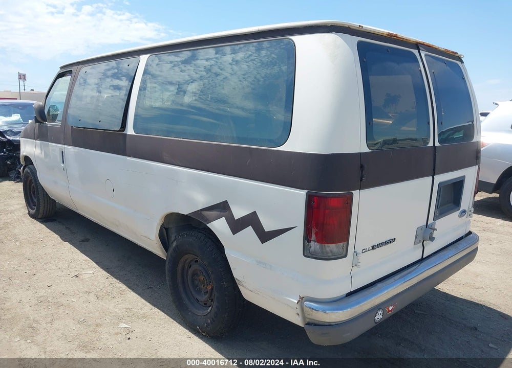 1996 FORD ECONOLINE E150 VIN: 1FMEE11Y2THB54325