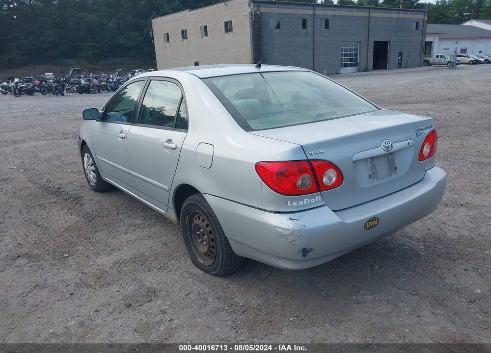 2005 TOYOTA COROLLA LE VIN: 2T1BR30E65C447313
