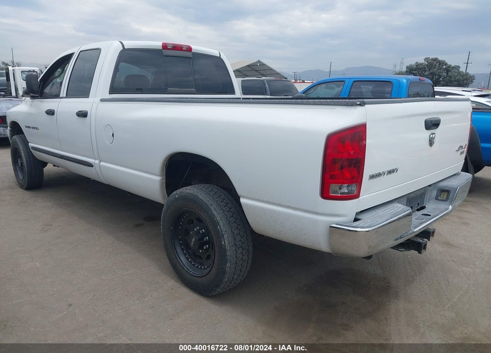 2005 DODGE RAM 3500 SLT/LARAMIE VIN: 3D7LS38C65G765665