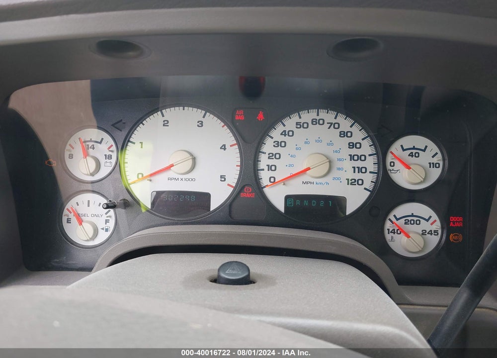 2005 DODGE RAM 3500 SLT/LARAMIE VIN: 3D7LS38C65G765665