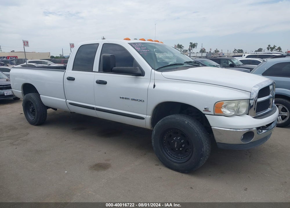 2005 DODGE RAM 3500 SLT/LARAMIE VIN: 3D7LS38C65G765665