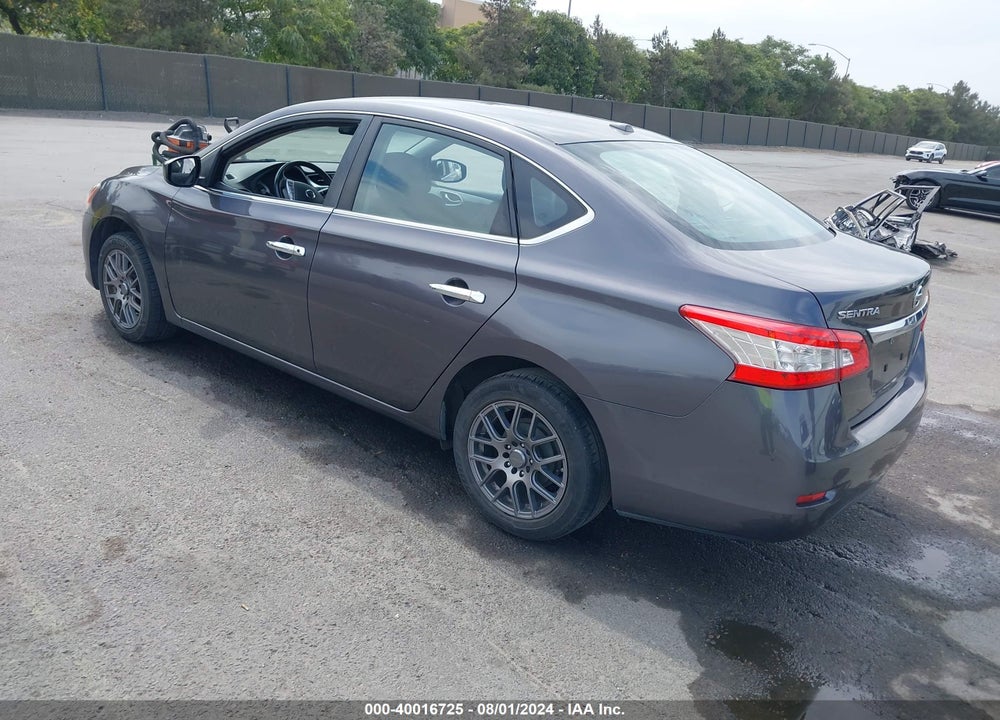 2015 NISSAN SENTRA SV VIN: 3N1AB7AP0FY297680