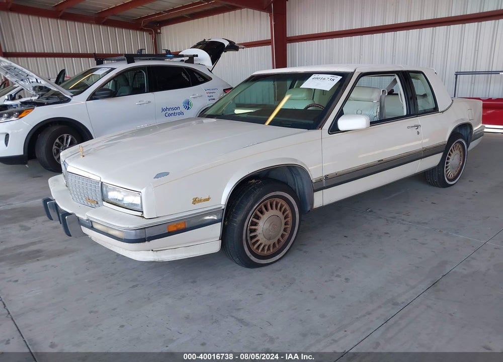 1991 CADILLAC ELDORADO VIN: 1G6EL13BXMU611381