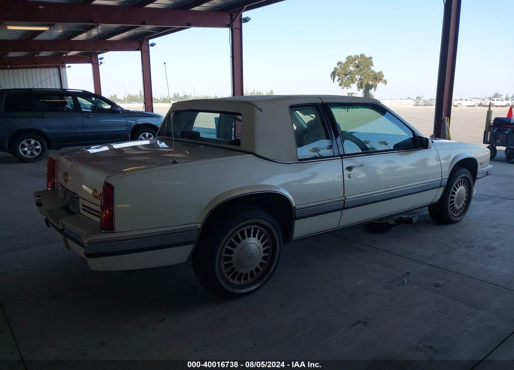 1991 CADILLAC ELDORADO VIN: 1G6EL13BXMU611381