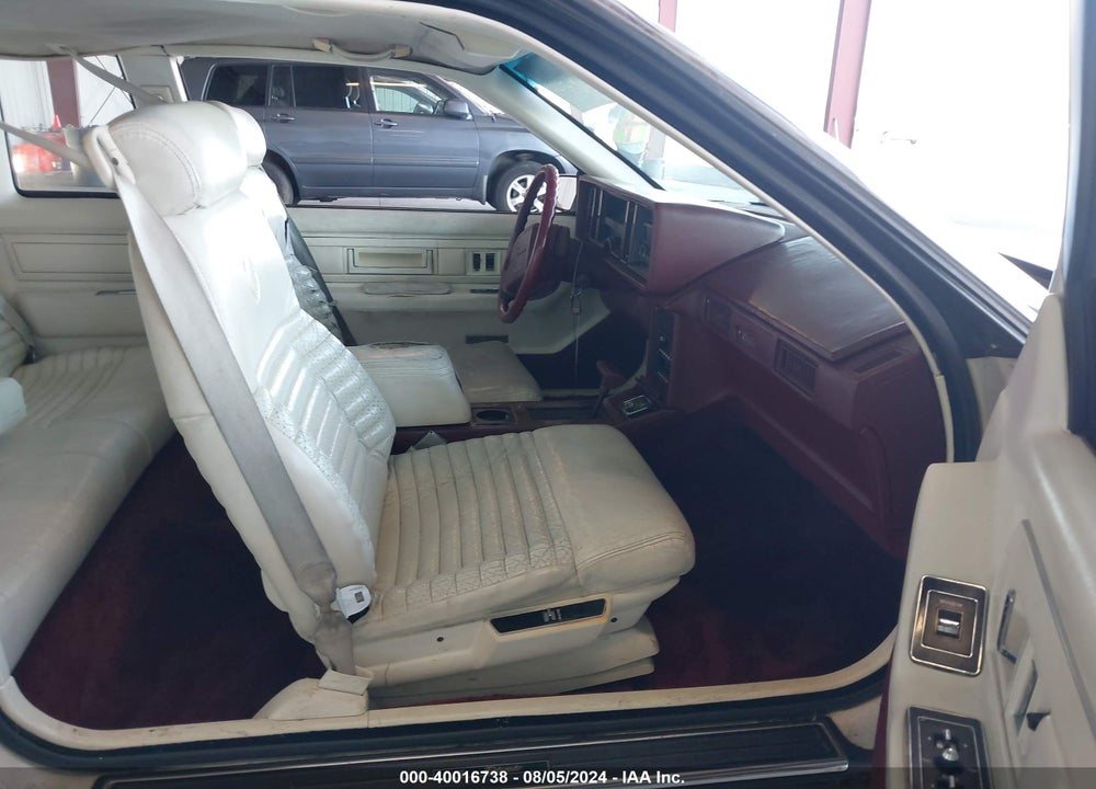 1991 CADILLAC ELDORADO VIN: 1G6EL13BXMU611381