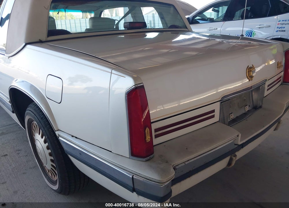 1991 CADILLAC ELDORADO VIN: 1G6EL13BXMU611381