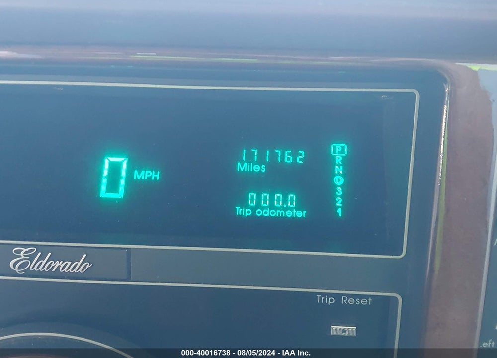 1991 CADILLAC ELDORADO VIN: 1G6EL13BXMU611381