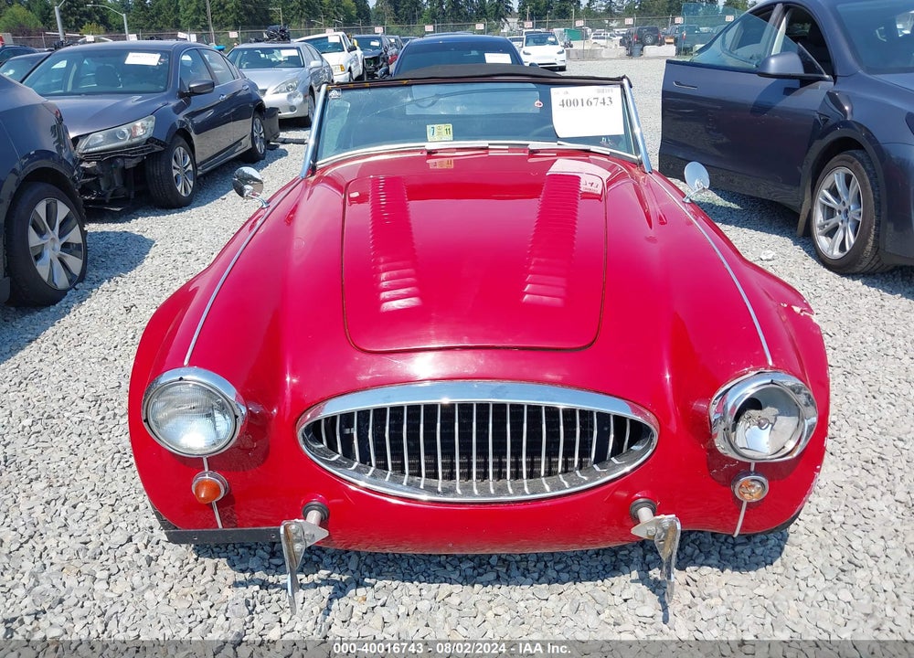 1965 AUST HEALEY VIN: 4CR8B9114LF001001