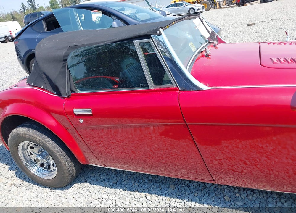 1965 AUST HEALEY VIN: 4CR8B9114LF001001