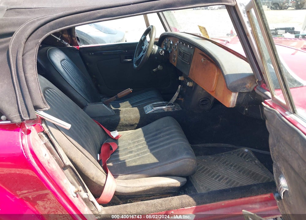 1965 AUST HEALEY VIN: 4CR8B9114LF001001
