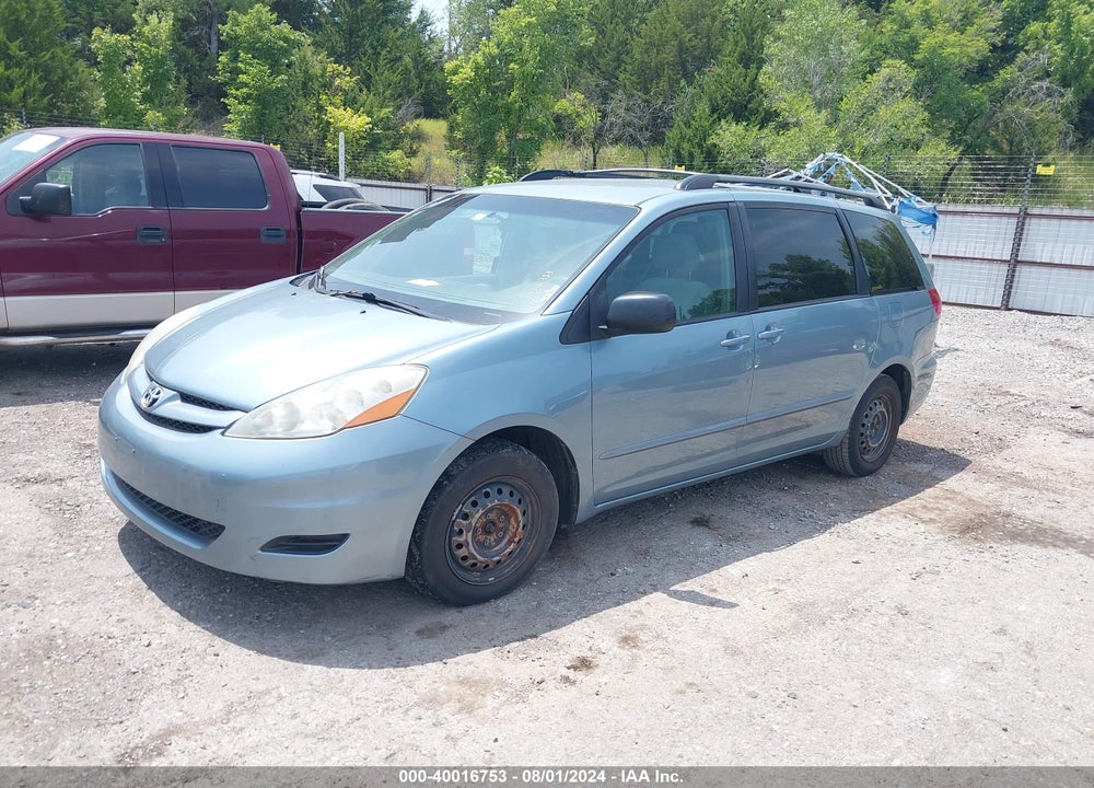 2007 TOYOTA SIENNA LE VIN: 5TDZK23C37S014727