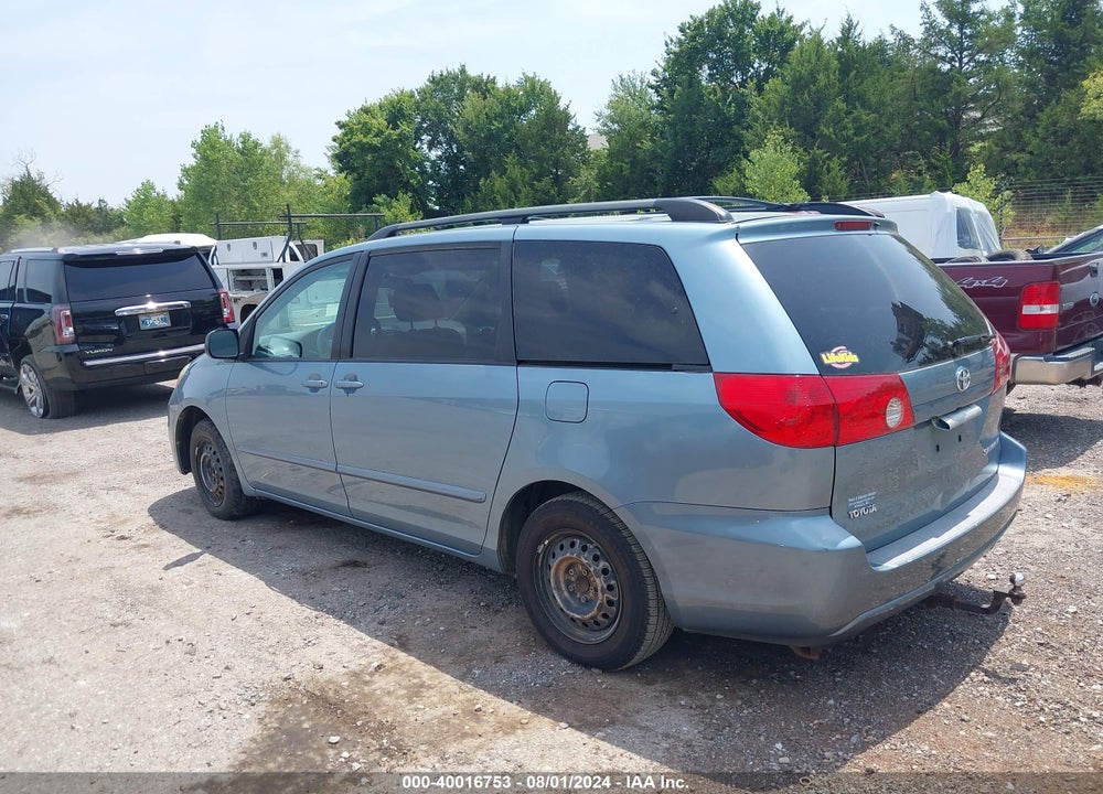 2007 TOYOTA SIENNA LE VIN: 5TDZK23C37S014727