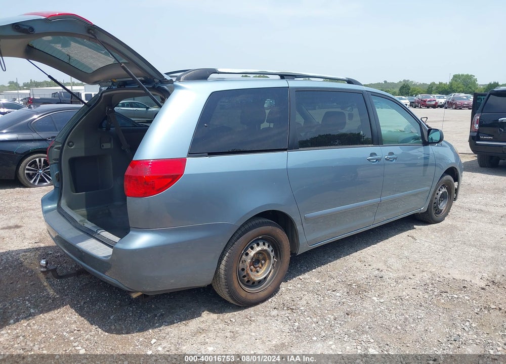 2007 TOYOTA SIENNA LE VIN: 5TDZK23C37S014727