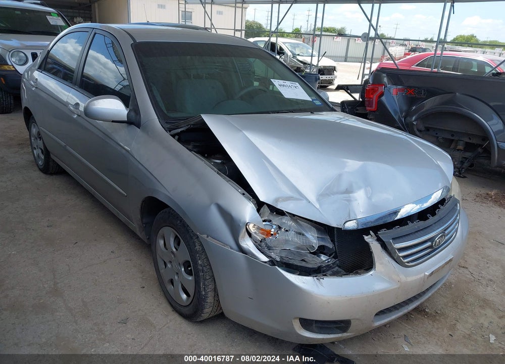 2008 KIA SPECTRA LX VIN: KNAFE122785581671