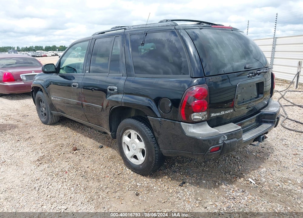 2002 CHEVROLET TRAILBLAZER LS VIN: 1GNDS13S322504149