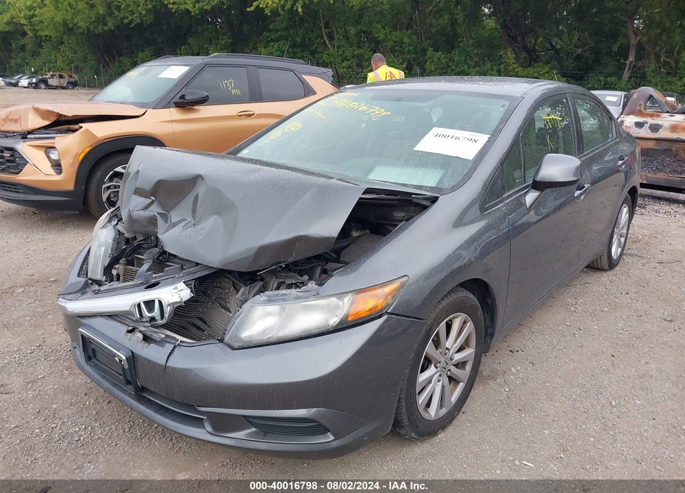 2012 HONDA CIVIC EX VIN: 19XFB2F89CE381386