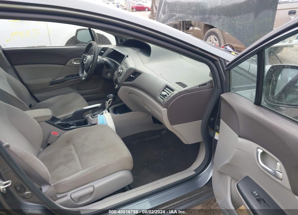 2012 HONDA CIVIC EX VIN: 19XFB2F89CE381386