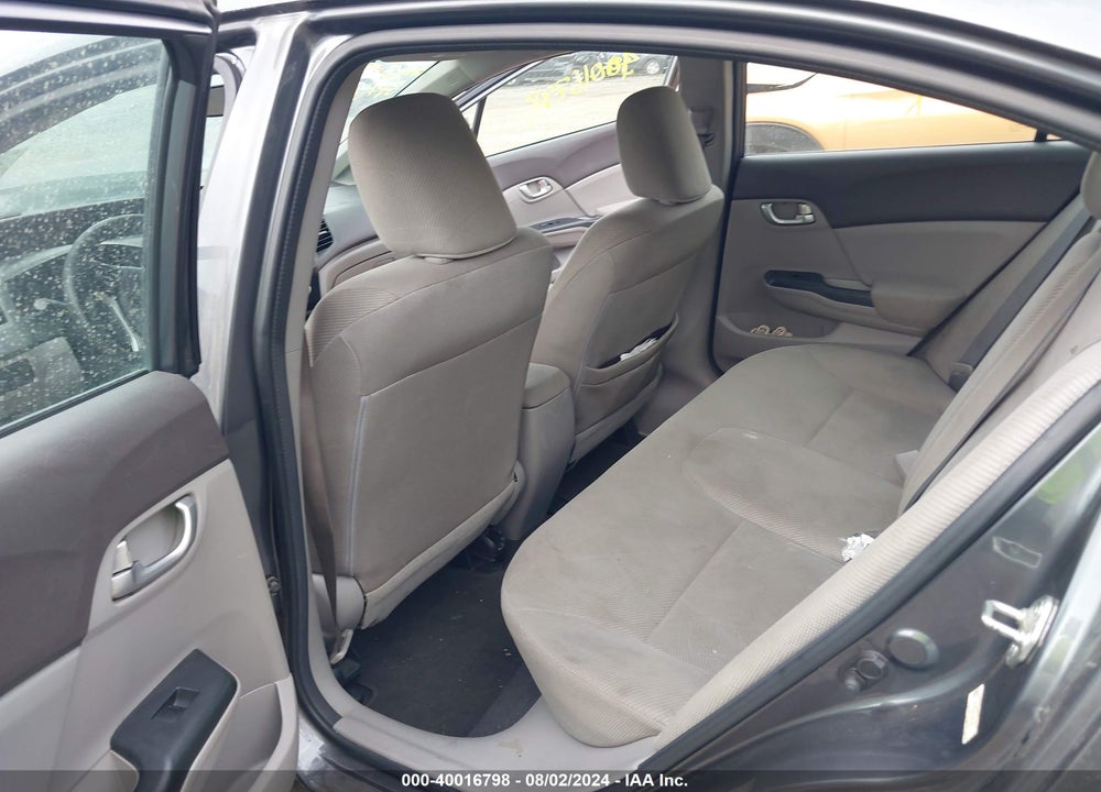 2012 HONDA CIVIC EX VIN: 19XFB2F89CE381386