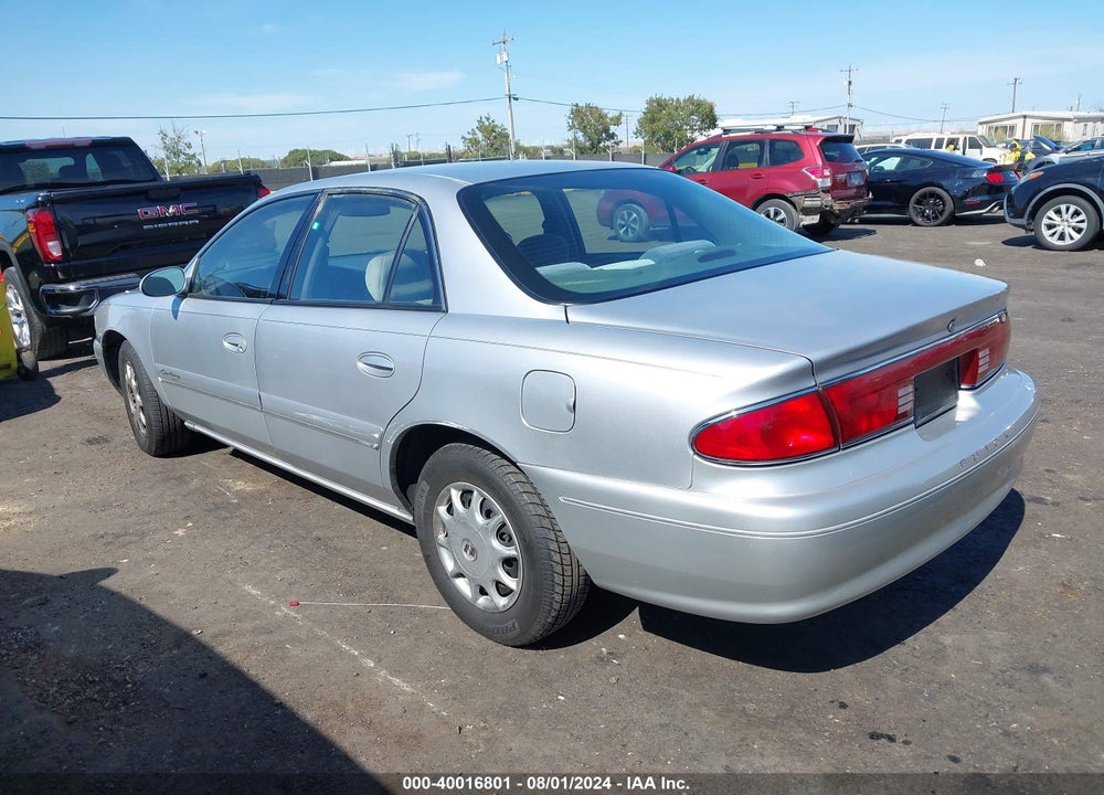 2002 BUICK CENTURY CUSTOM VIN: 2G4WS52J721250622