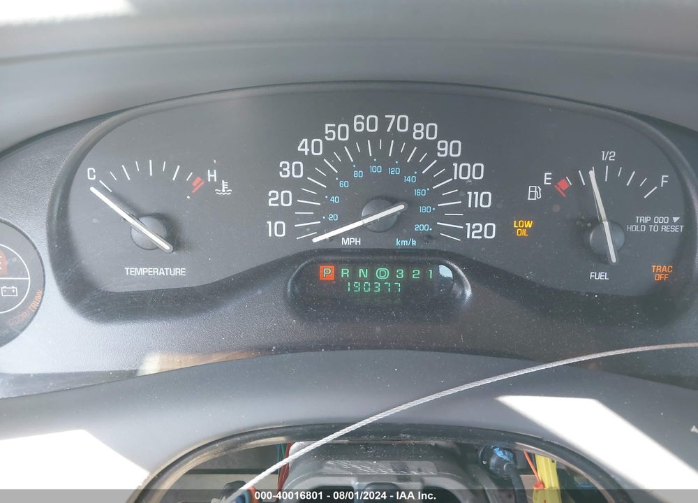 2002 BUICK CENTURY CUSTOM VIN: 2G4WS52J721250622