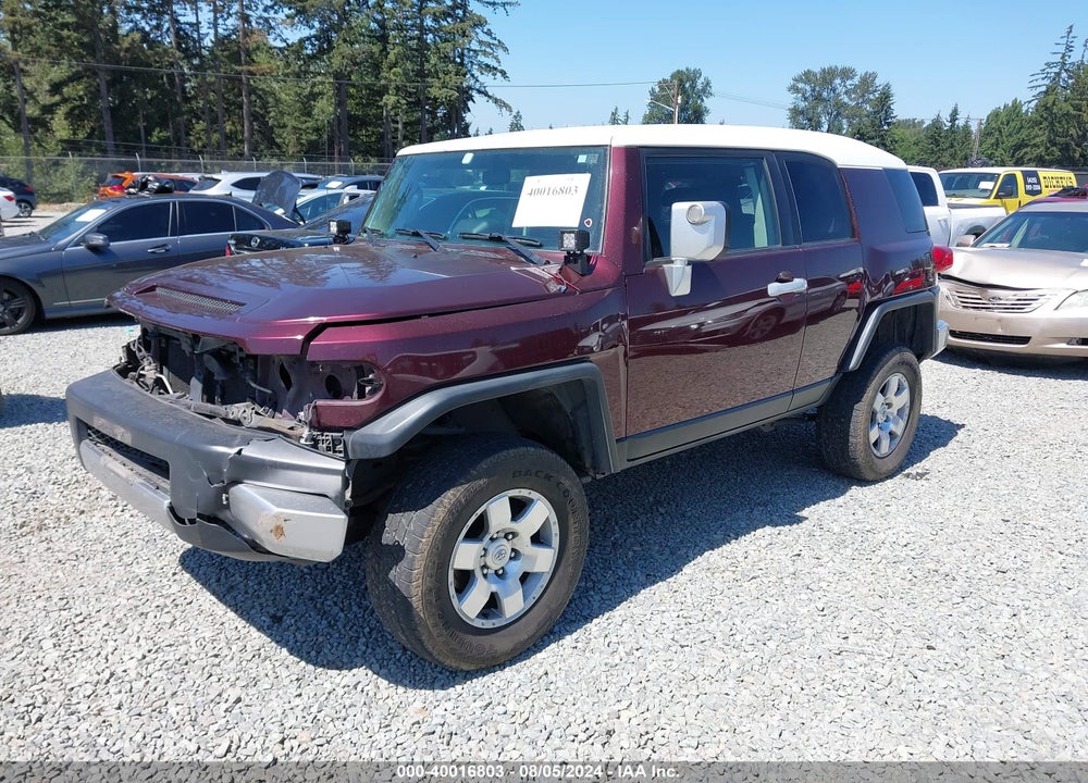 2007 TOYOTA FJ CRUISER VIN: JTEBU11F870042329