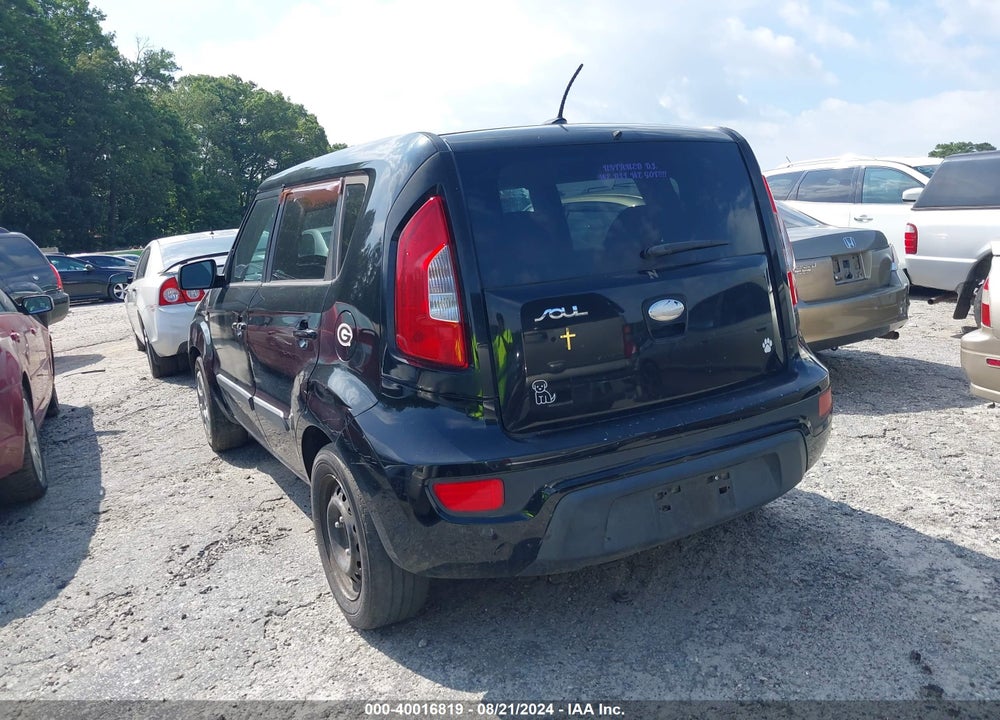 2013 KIA SOUL VIN: KNDJT2A52D7495932