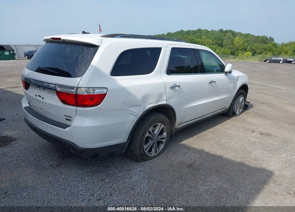 2013 DODGE DURANGO VIN: 1C4RDHDG9DC665159