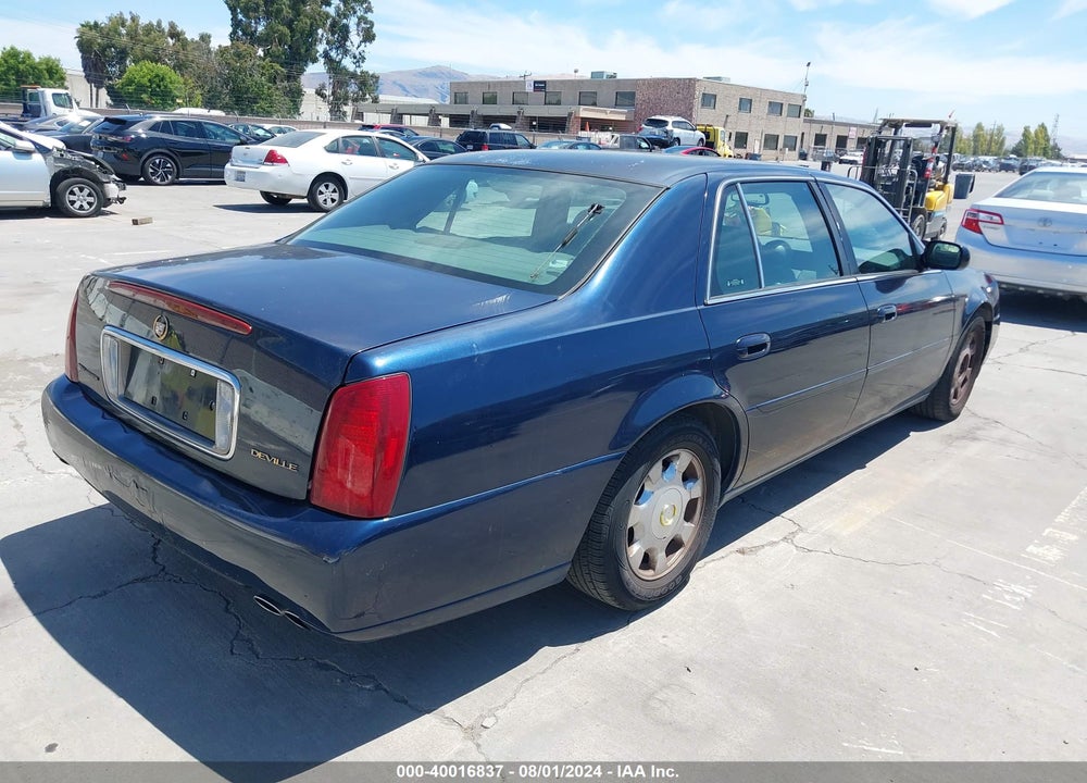 2002 CADILLAC DEVILLE STANDARD VIN: 1G6KD57Y72U226220