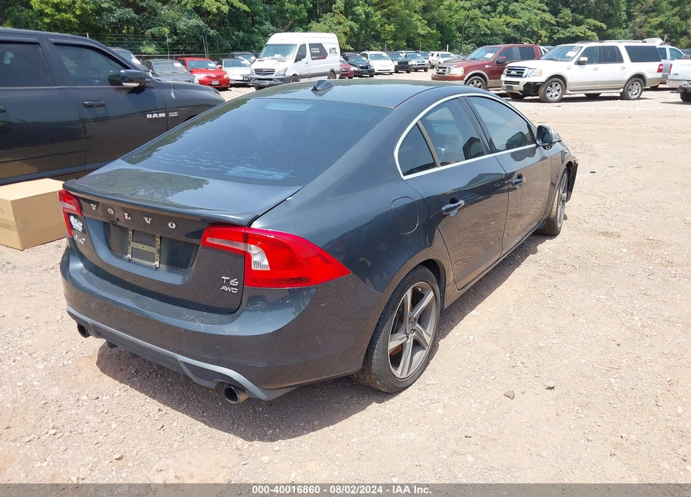 2013 VOLVO S60 T6 VIN: YV1902FH4D2184492