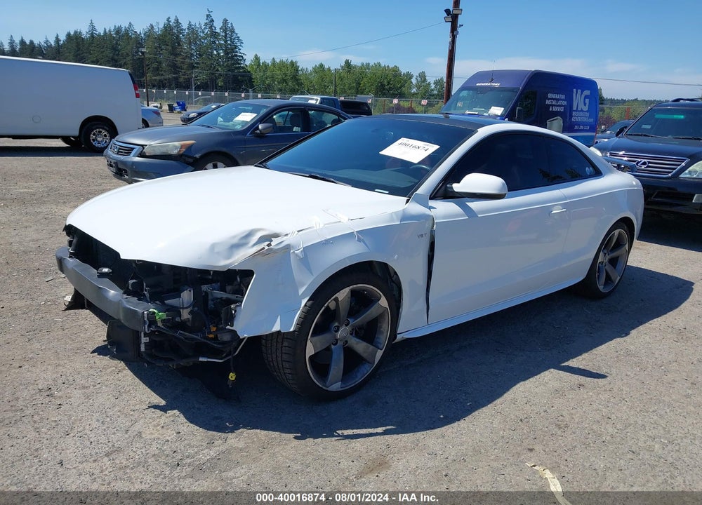 2014 AUDI S5 3.0T PREMIUM PLUS VIN: WAUCGAFR1EA021619