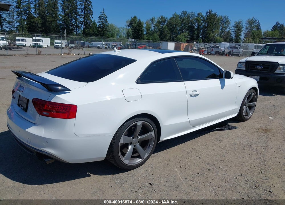 2014 AUDI S5 3.0T PREMIUM PLUS VIN: WAUCGAFR1EA021619