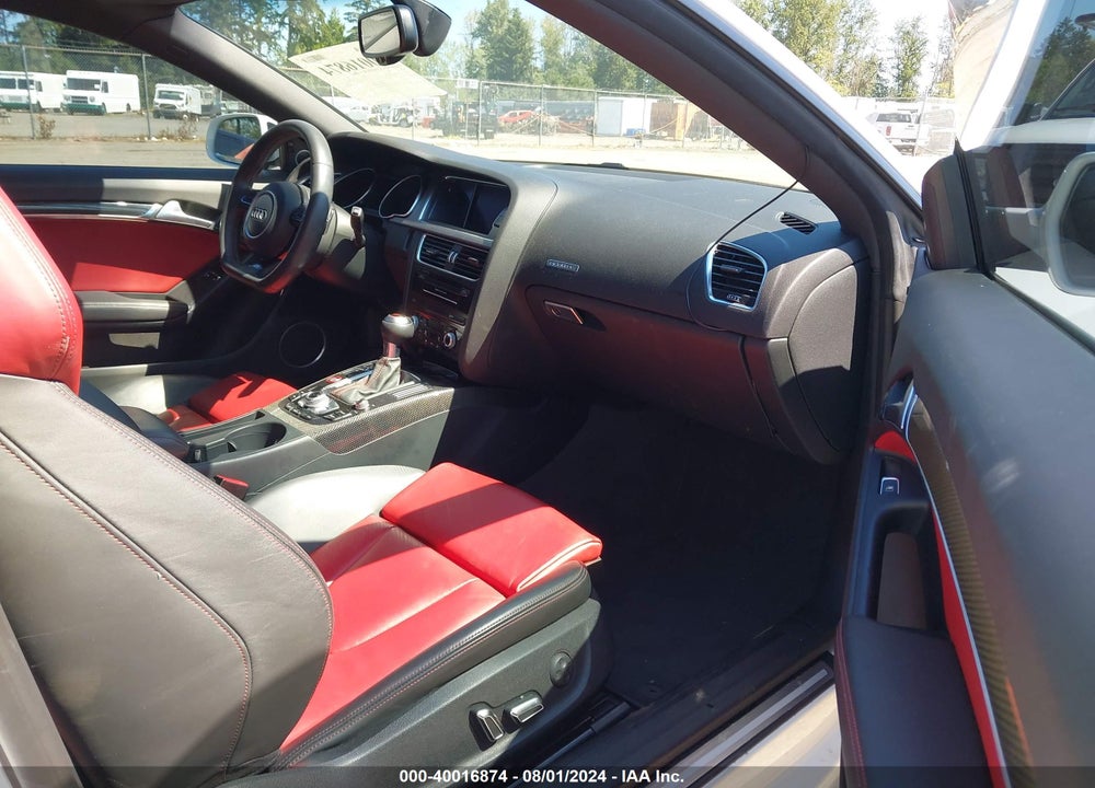 2014 AUDI S5 3.0T PREMIUM PLUS VIN: WAUCGAFR1EA021619
